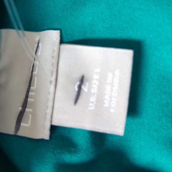 Chicos Button-Sleeve Tunic L - Picture 15 of 15